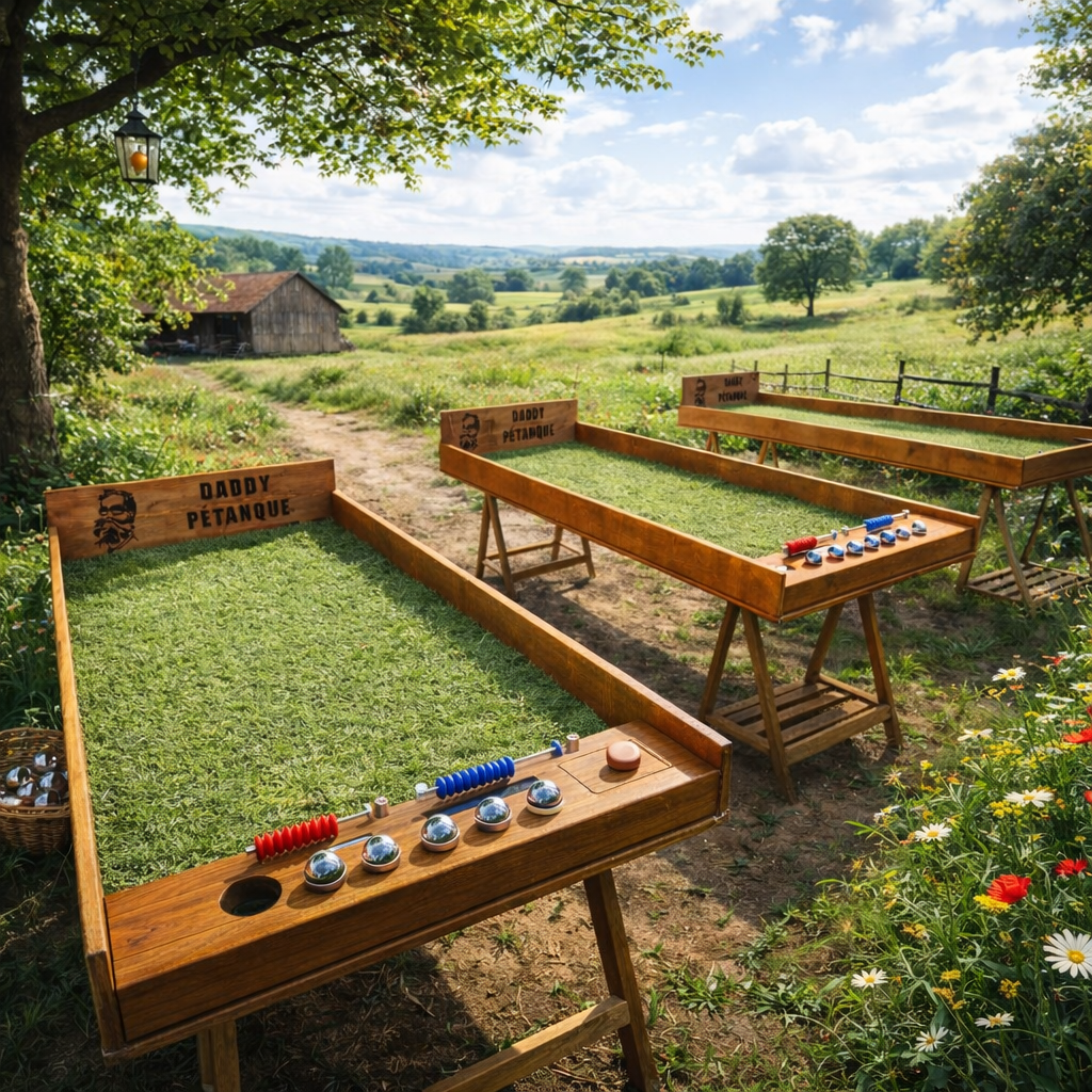 LOCATION JEU DADDY PÉTANQUE - MINI PÉTANQUE