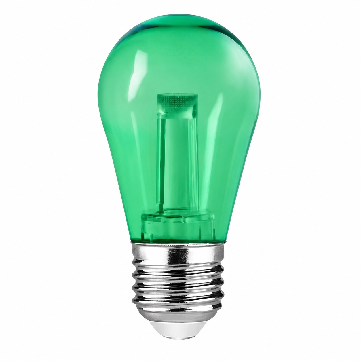 ampoule-verte-e27-fond-blanc